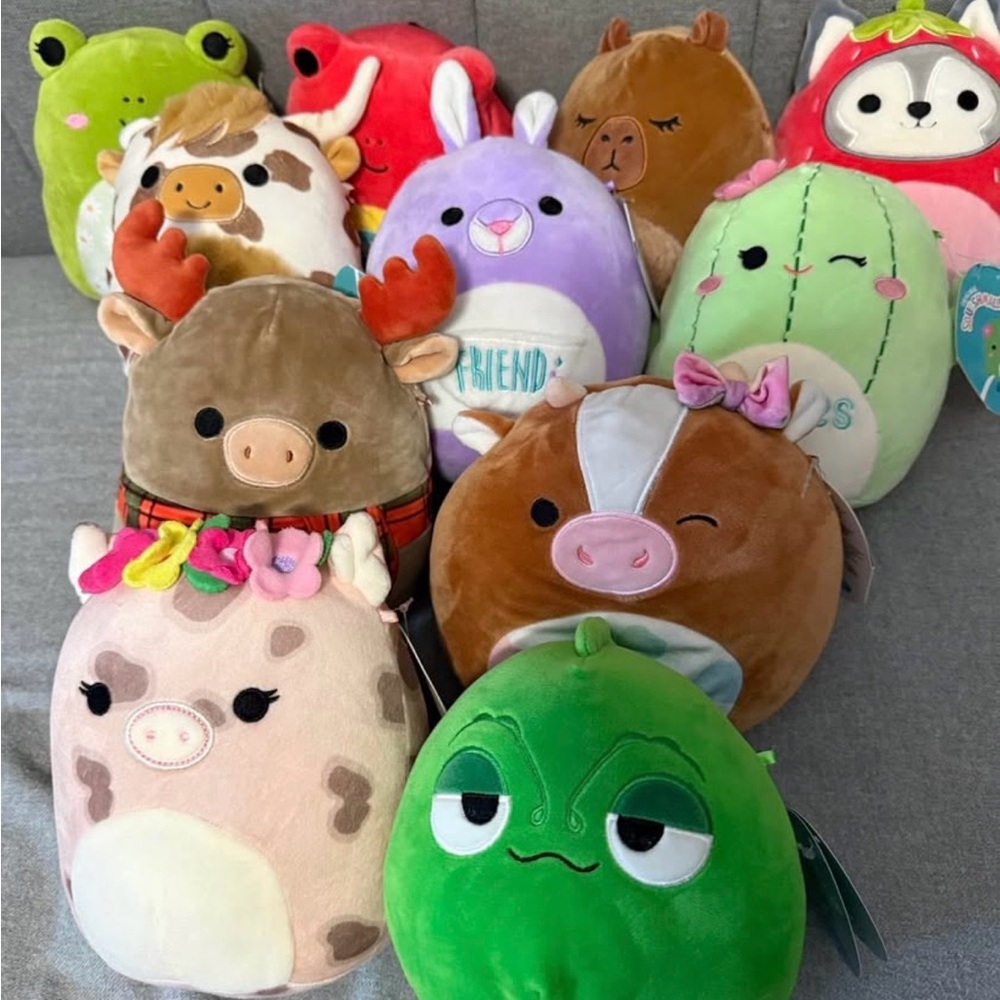 Squishmallows Assorted Colors Stuffed Animals